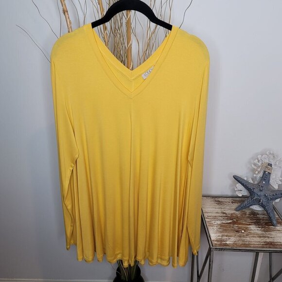 LOGO By Lori Goldstein Tunic Womens Medium - Picture 1 of 6